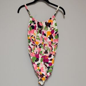 Anne Cole Colorful Floral One Piece Swimsuit